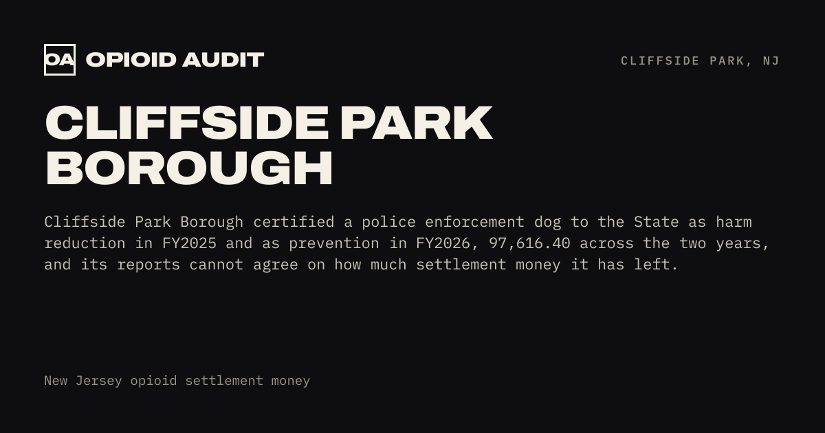 Cliffside Park Borough.