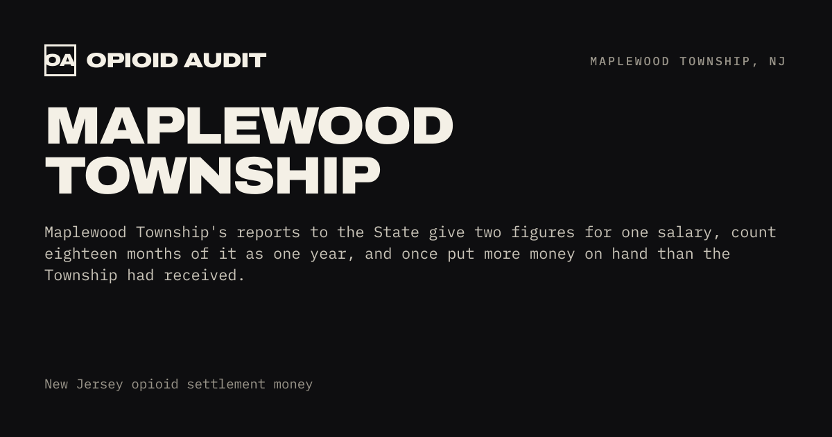 Maplewood Township.